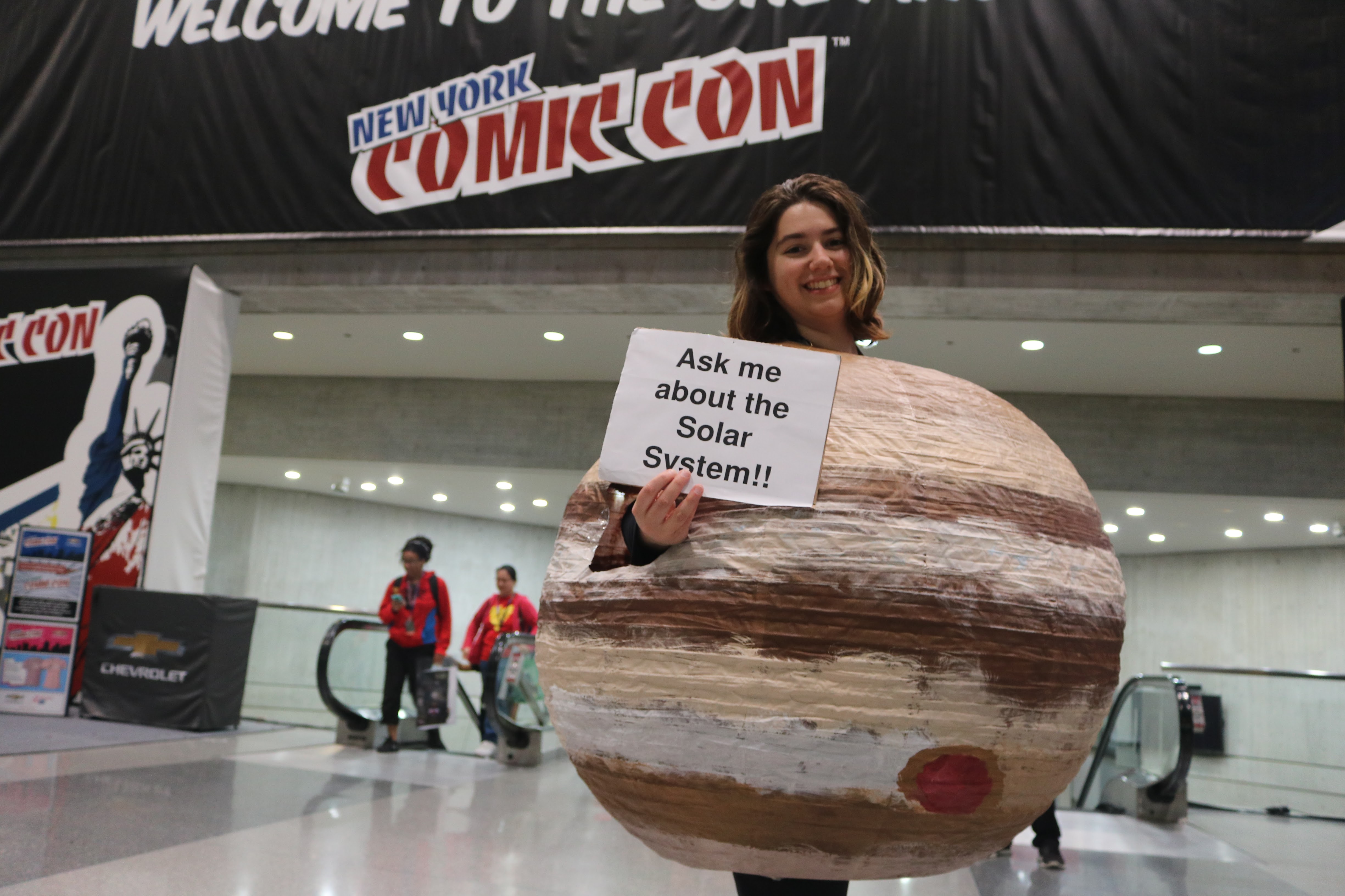 Jupiter visited New York Comic Con